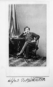 Alfred de Rothschild, vers 1860 - English Photographer
